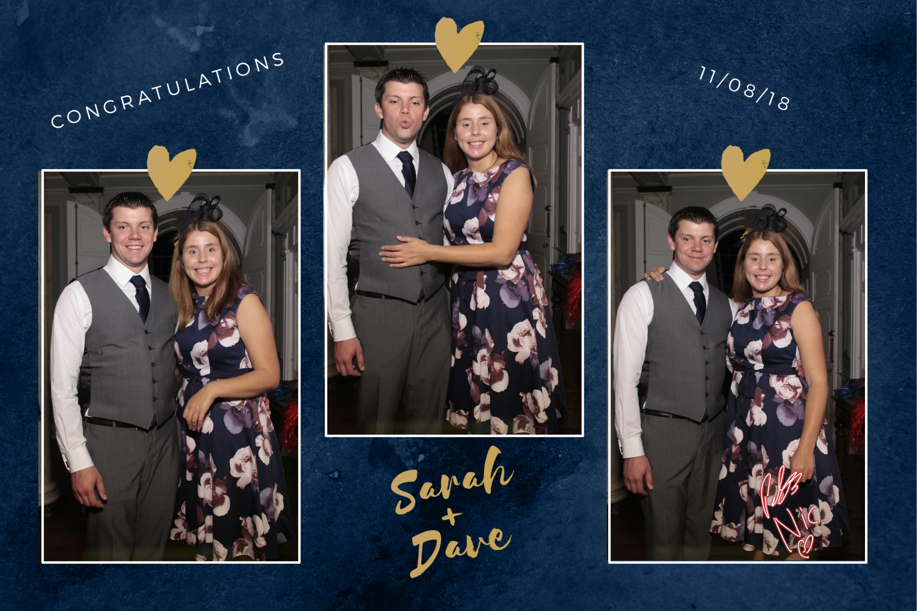 Sarah & Dave's Wedding | View more photos from the event at gallery.myphotoboothexperience.co.uk/u/MyPhotoBoothExperienceLtd/Sarah-Daves-Wedding
